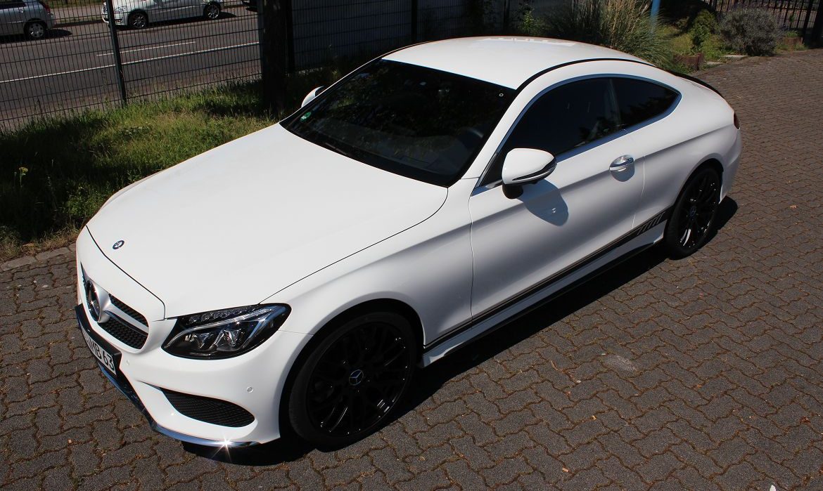 Mercedes C-Klasse Coupe AMG W507 Streifen