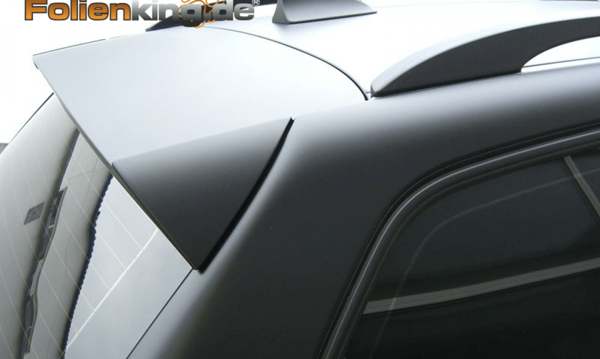 BMW X3: Vollfolierung in "schwarz matt"