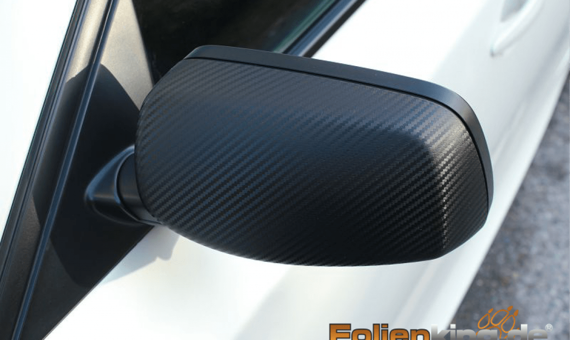 BMW E60: Vollfolierung in "weiß seidenglanz"