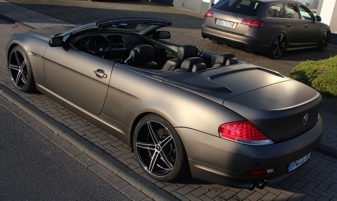 6er BMW Charcoal matt metallik