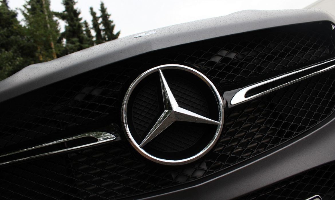 Mercedes GLE - Foliert in grau matt metallik